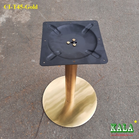 Chân Inox mạ vàng CI-T45-Gold