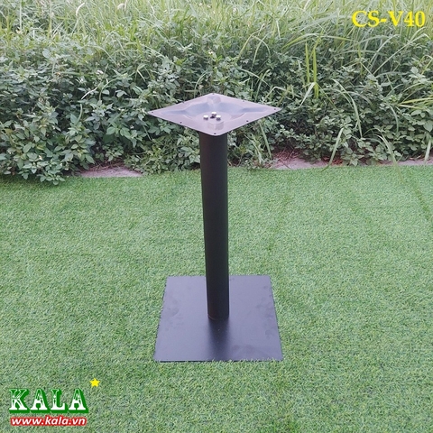 Chân bàn sắt mâm vuông dẹt 40cm CS-V40 Chân bàn sắt mâm vuông dẹt 40cm CS-V40