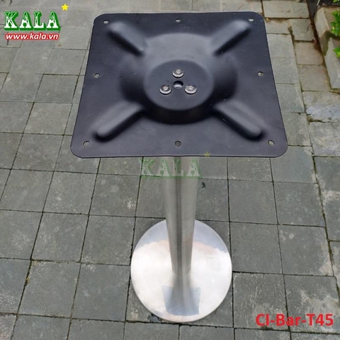 Chân bàn bar Inox CI-Bar-T45 Chân bàn bar Inox CI-Bar-T45