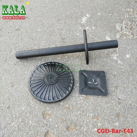 Chân bàn gang bar CGĐ-Bar-T43 Chân bàn gang bar CGĐ-Bar-T43