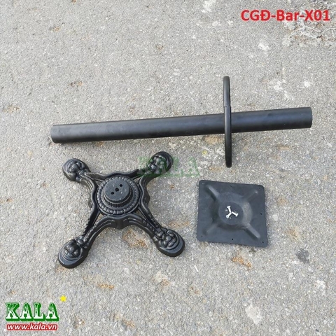Chân gang bar CGĐ-X01 Chân gang bar CGĐ-X01