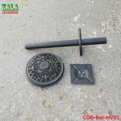 Chân bàn gang bar CGĐ-Bar-HV01 Chân bàn gang bar CGĐ-Bar-HV01