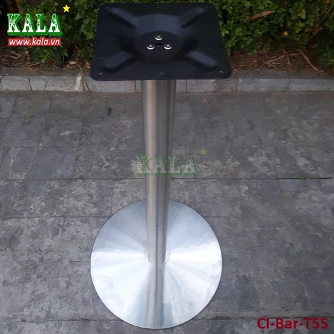 Chân bàn bar Inox CI-Bar-T55 Chân bàn bar Inox CI-Bar-T55