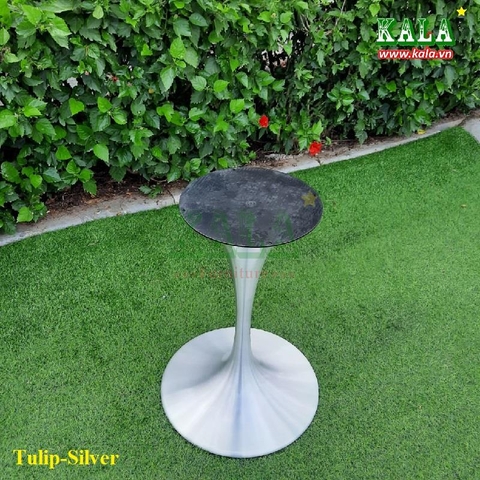 Chân bàn tulip đúc mạ bạc nhập khẩu Chân bàn tulip đúc mạ bạc nhập khẩu