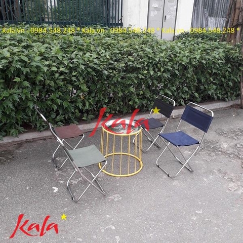 Bàn trà chanh sắt lồng chim tròn 40cm Bàn trà chanh sắt lồng chim tròn 40cm