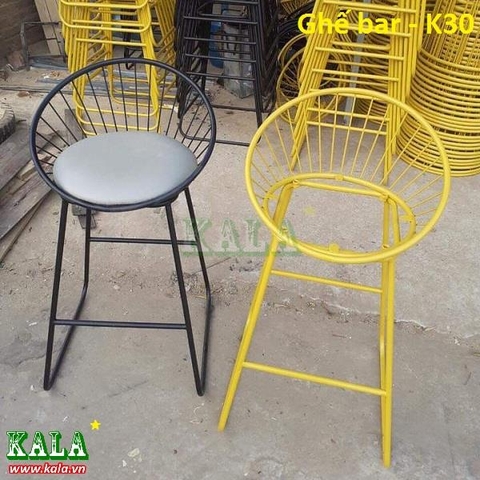 Ghế sắt bar cafe K30