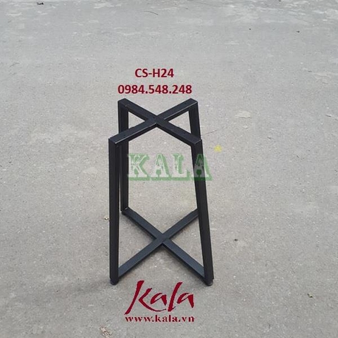 Chân bàn sắt hộp 20x40mm CS-H24