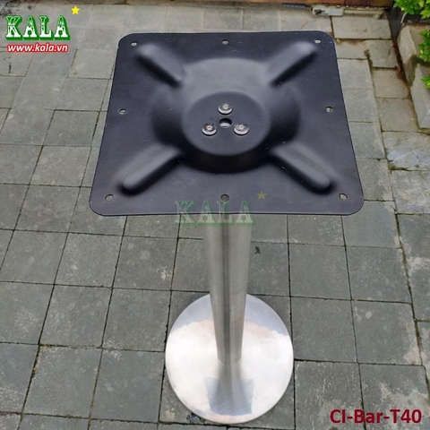Chân bàn bar inox CI-Bar-T40 Chân bàn bar inox CI-Bar-T40