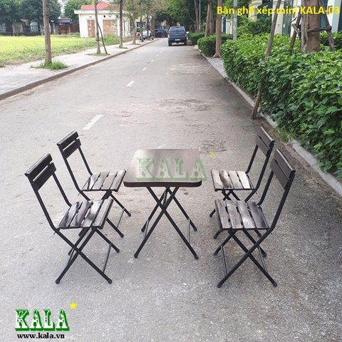 Bàn ghế xếp mini KALA-03