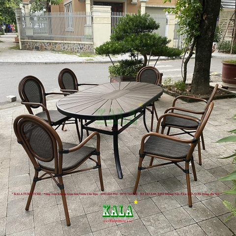 Bộ bàn ghế sân vườn BSV-CPS01 Bộ bàn ghế sân vườn BSV-CPS01