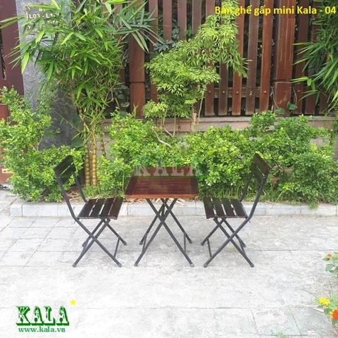 Bàn ghế xếp mini KALA-04