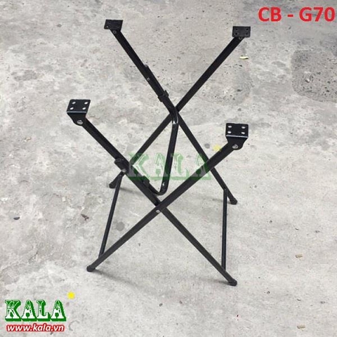 chân bàn sắt gấp gọn CB-G70