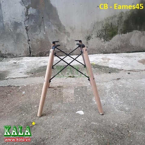 Chân bàn gỗ sắt đan thấp CB - Eames 45cm Chân bàn gỗ sắt đan thấp CB - Eames 45cm