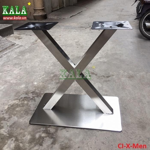 Chân bàn inox CI - X men Chân bàn inox CI - X men