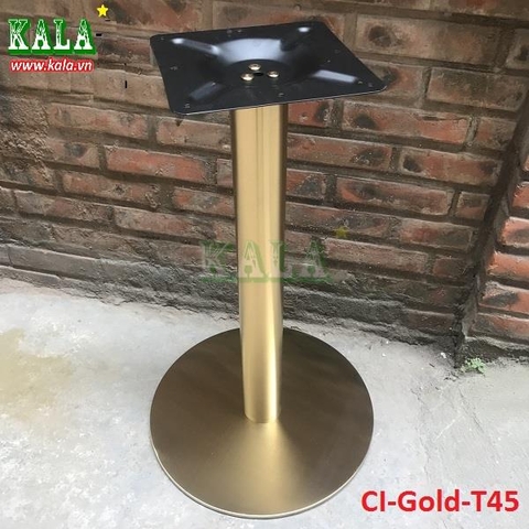 Chân Inox mạ vàng CI-T45-Gold