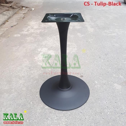 Chân bàn sắt Tulip màu đen CS-Tulip-Black