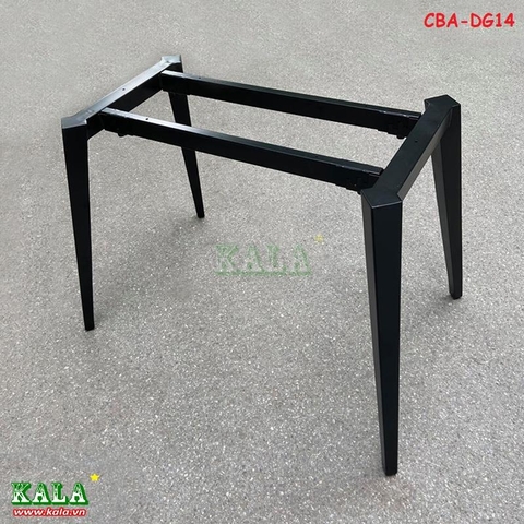 Chân bàn ăn đa giác 800x1400mm CBA-DG14