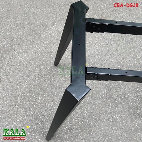 Chân bàn ăn đa giác 800x1800mm CBA-DG18