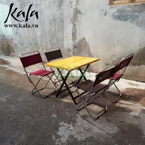 Ghế cafe gấp gọn mini Ghế cafe gấp gọn mini