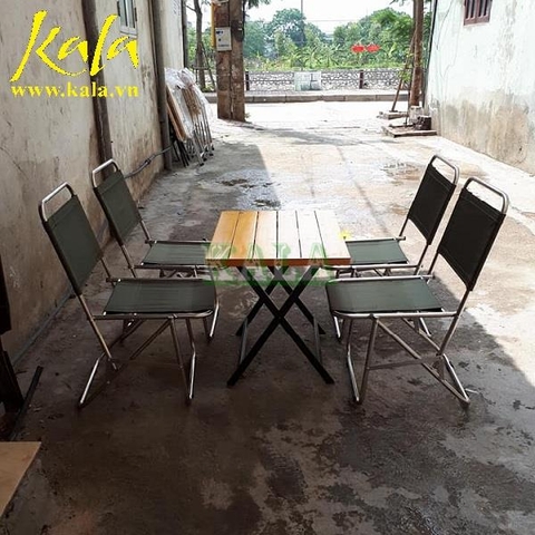 Ghế dù cafe loại to L01 Ghế dù cafe loại to L01