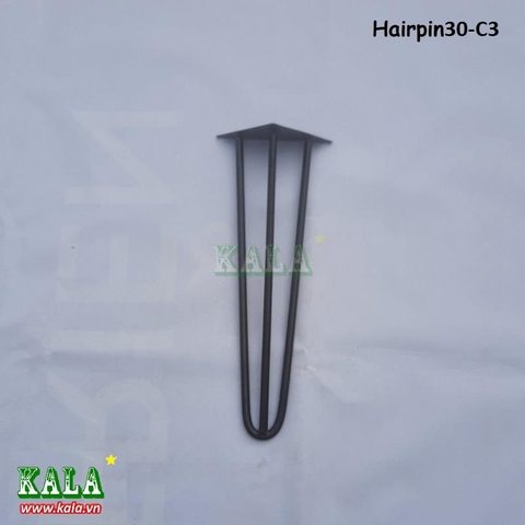 Chân bàn hairpin 30cm C3