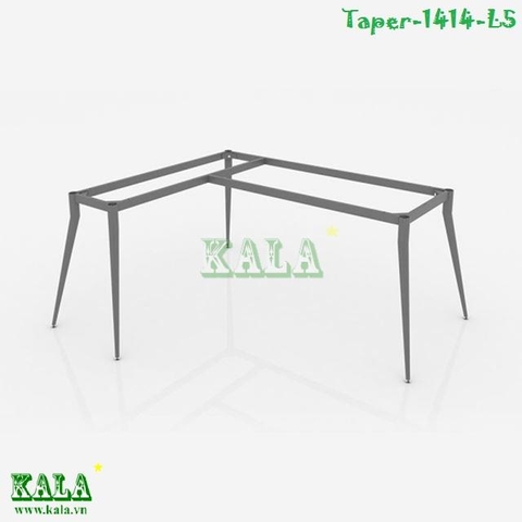 Chân bàn ông côn Taper chữ L  1400 x 1400mm