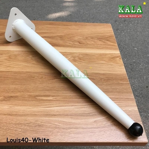 Chân bàn Louis 40cm White