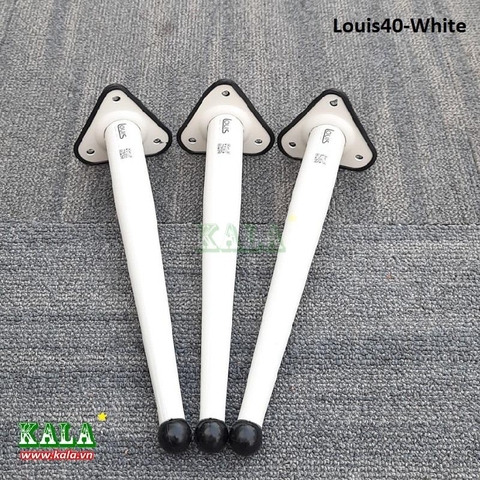 Chân bàn Louis 40cm White Chân bàn Louis 40cm White