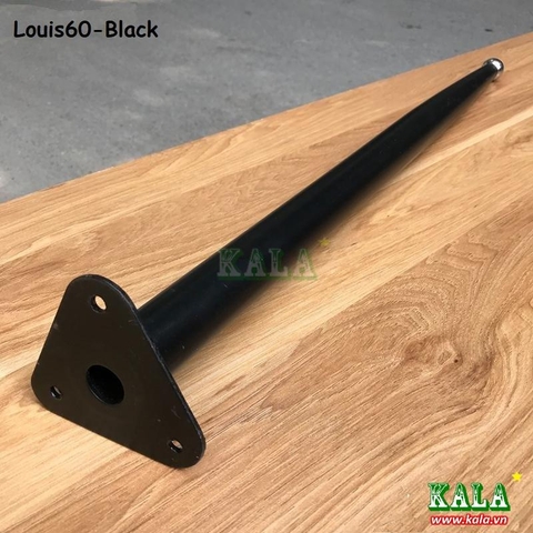 Chân bàn Louis 60cm Black