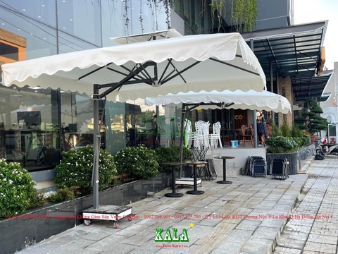 Ô dù lệch tâm vuông 3x3m Ô dù lệch tâm vuông 3x3m