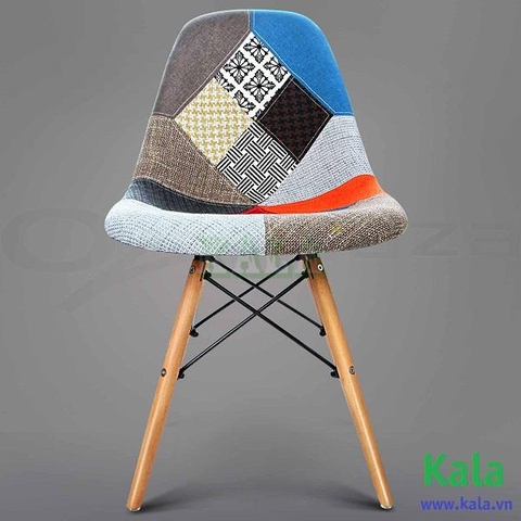 Ghế Eames DSW Fabric thổ cẩm