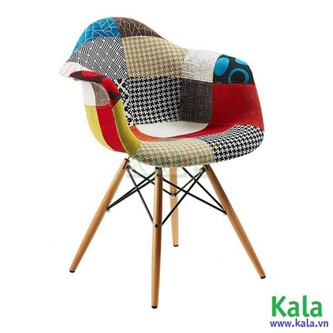 Ghế Eames DAW Fabric Thổ cẩm Ghế Eames DAW Fabric Thổ cẩm