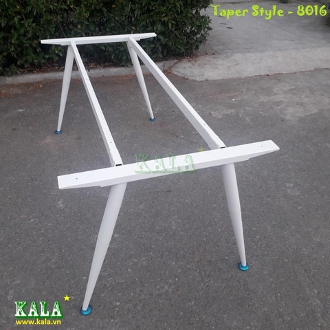 Chân bàn ống côn taper style 800*1600mm