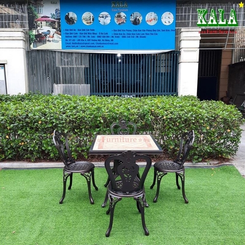 Bộ bàn ghế nhôm đúc NK38 Bộ bàn ghế nhôm đúc NK38