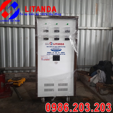 Biến Áp 30KVA 3 Pha 380V/220V Giao Đến Cty Cổ Phần Cơ Khí & Thương Mại Lộc Phát HD Ở Tứ Kỳ Hải Dương