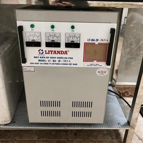 Biến Áp Cách Ly 3 Pha 380V/220V 3KVA 3KW Litanda Giá Bao Nhiêu Tiền?