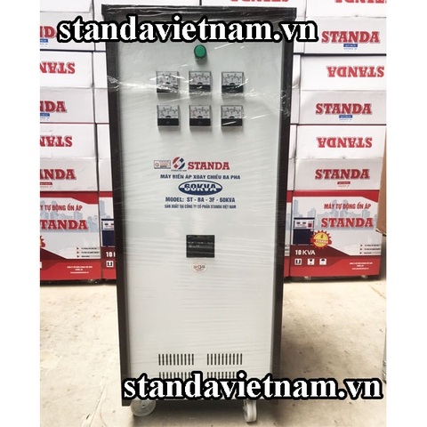 Biến áp standa 60kva Dây Đồng 100%