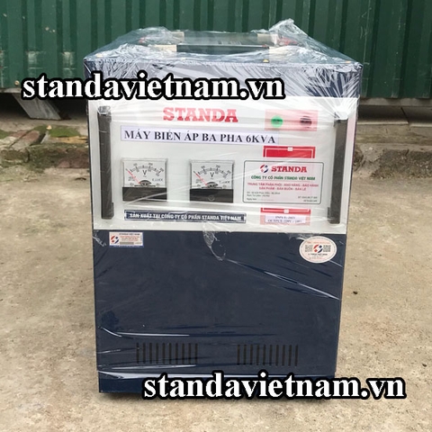 Biến áp standa 6kva 3 pha Tự Ngẫu