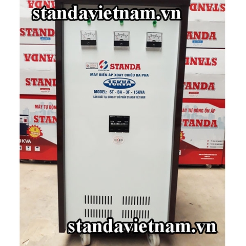 Biến áp tự ngẫu Standa 15kva 3 pha