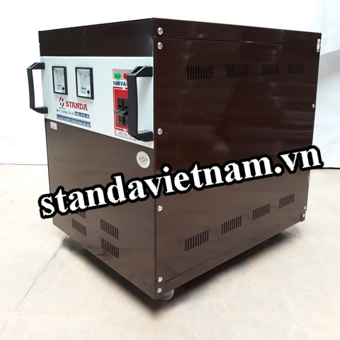 Cách Phân Biệt Ổn áp Standa 50KVA Chuẩn Chính Hãng.