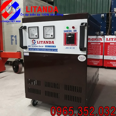 Đánh giá về Ổn áp Lioa 50KVA Chính Hãng Dải 50V-250V NEW 2020 Dây Đồng