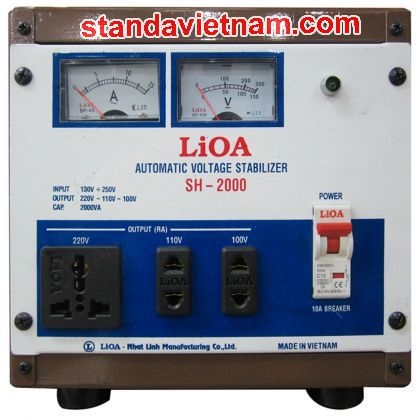 GIÁ ỔN ÁP LIOA 2KVA MUA TỐT NHẤT Ở ĐÂU? STANDA VIỆT NAM