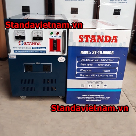 Kích Thước Hình Ảnh Trọng Lượng Ổn áp Standa 10kva