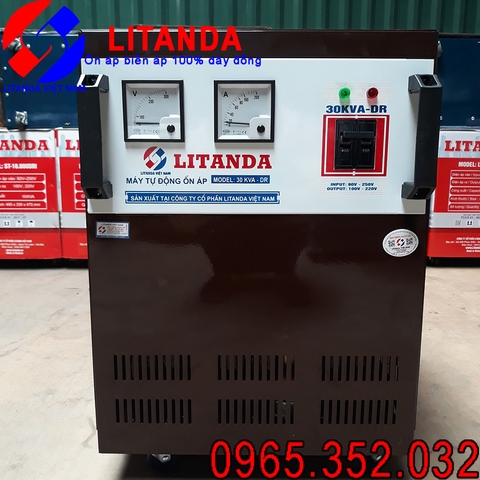 Lioa 30KVA Chuẩn Chính Hãng