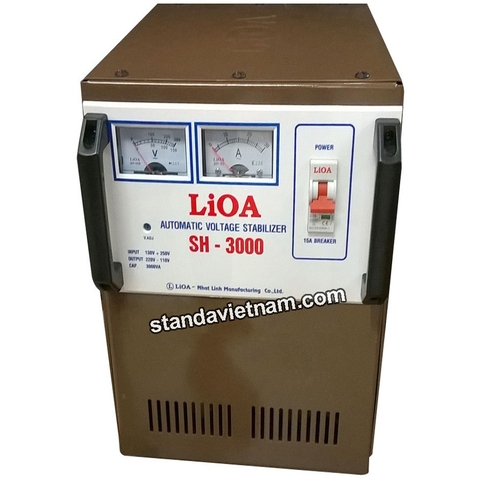 Ổn áp Lioa 3KVA SH-3000 Chính Hãng Giá Chiết Khấu Cao Nhất