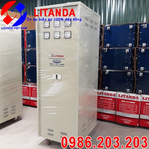 Máy Biến Áp 200KVA 3 Pha 380V 220V 200V Litanda Dây Đồng Giá Bao Nhiêu