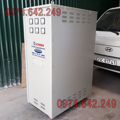 Máy Biến Áp Litanda 350KVA 3 Pha Dây Đồng Input 380V Output 220V/200V