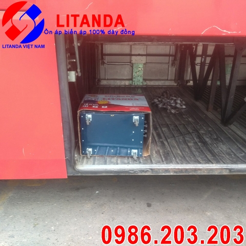 Máy Ổn Áp Litanda 10KVA-DRI Dải 50V Gửi Xe Khách Về Tĩnh Gia - Thanh Hóa Cho Anh Lê Văn Hải