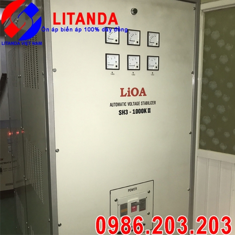 Ổn áp LiOA 1000KVA 3 pha SH3-1000K II Mới 2021 Giá Bao Nhiêu Tiền?