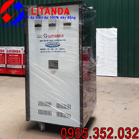 ỔN ÁP LIOA 3 PHA 10KVA, MẪU MODEL MỚI NHẤT 2018